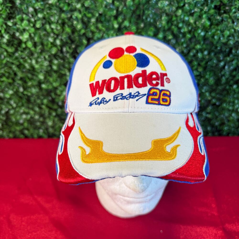 Talladega Nights Wonder Bread Ricky Bobby #26 Hat Adjustable Baseball Cap Nascar